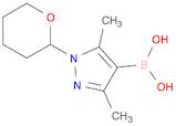 Boronic acid, B-[3,5-dimethyl-1-(tetrahydro-2H-pyran-2-yl)-1H-pyrazol-4-yl]-