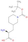 3-Piperidinepropanoic acid, α-amino-1-[(1,1-dimethylethoxy)carbonyl]-, (αS)-