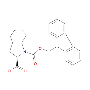 1H-Indole-1,2-dicarboxylic acid, octahydro-, 1-(9H-fluoren-9-ylmethyl) ester, (2R)-