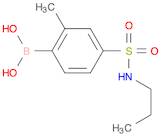 Boronic acid, B-[2-methyl-4-[(propylamino)sulfonyl]phenyl]-