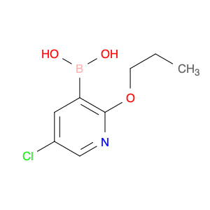 Boronic acid, B-(5-chloro-2-propoxy-3-pyridinyl)-