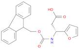 2-Furanpropanoic acid, β-[[(9H-fluoren-9-ylmethoxy)carbonyl]amino]-, (βR)-