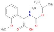 Benzeneacetic acid, α-[[(1,1-dimethylethoxy)carbonyl]amino]-2-methoxy-, (αS)-