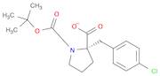 1,2-Pyrrolidinedicarboxylic acid, 2-[(4-chlorophenyl)methyl]-, 1-(1,1-dimethylethyl) ester, (2S)-