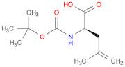 4-Pentenoic acid, 2-[[(1,1-dimethylethoxy)carbonyl]amino]-4-methyl-, (2R)-