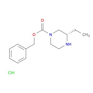(S)-Benzyl 3-ethylpiperazine-1-carboxylate hydrochloride