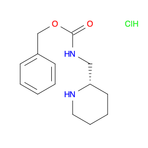 Carbamic acid, N-[(2S)-2-piperidinylmethyl]-, phenylmethyl ester, hydrochloride (1:1)