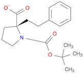 1,2-Pyrrolidinedicarboxylic acid, 2-(2-phenylethyl)-, 1-(1,1-dimethylethyl) ester, (2R)-