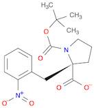 1,2-Pyrrolidinedicarboxylic acid, 2-[(2-nitrophenyl)methyl]-, 1-(1,1-dimethylethyl) ester, (2S)-