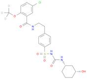 rac cis-3-Hydroxy Glyburide-d3,13C