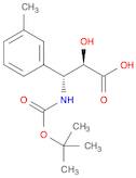 Benzenepropanoic acid, β-[[(1,1-dimethylethoxy)carbonyl]amino]-α-hydroxy-3-methyl-, (αR,βR)-rel-