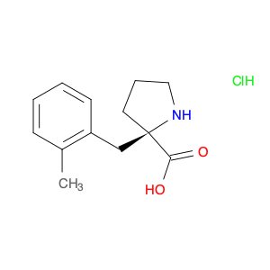 (R)-2-(2-Methylbenzyl)pyrrolidine-2-carboxylic acid hydrochloride