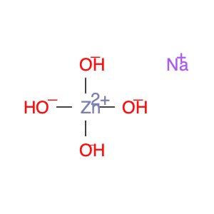 Zincate (Zn(OH)42-), sodium (1:2), (T-4)-