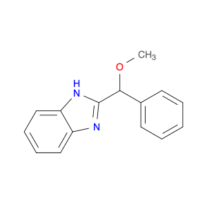 1H-Benzimidazole, 2-(methoxyphenylmethyl)-