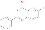 4H-1-Benzopyran-4-one, 6-fluoro-2-phenyl-