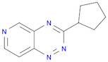 Pyrido[3,4-e]-1,2,4-triazine, 3-cyclopentyl-