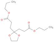 1,3-Dioxolane-2,2-dipropanoic acid, 2,2-dipropyl ester