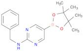 2-Pyrimidinamine, N-(phenylmethyl)-5-(4,4,5,5-tetramethyl-1,3,2-dioxaborolan-2-yl)-