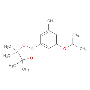 1,3,2-Dioxaborolane, 4,4,5,5-tetramethyl-2-[3-methyl-5-(1-methylethoxy)phenyl]-