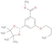 Benzoic acid, 3-butoxy-5-(4,4,5,5-tetramethyl-1,3,2-dioxaborolan-2-yl)-, methyl ester