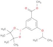 Benzoic acid, 3-(1-methylethoxy)-5-(4,4,5,5-tetramethyl-1,3,2-dioxaborolan-2-yl)-, methyl ester