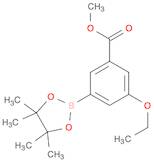 Benzoic acid, 3-ethoxy-5-(4,4,5,5-tetramethyl-1,3,2-dioxaborolan-2-yl)-, methyl ester