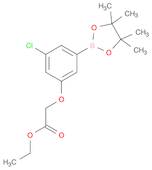 Acetic acid, 2-[3-chloro-5-(4,4,5,5-tetramethyl-1,3,2-dioxaborolan-2-yl)phenoxy]-, ethyl ester