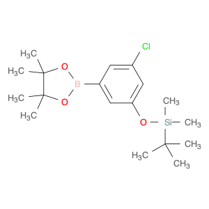 1,3,2-Dioxaborolane, 2-[3-chloro-5-[[(1,1-dimethylethyl)dimethylsilyl]oxy]phenyl]-4,4,5,5-tetramet…