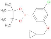 1,3,2-Dioxaborolane, 2-[3-chloro-5-(cyclopropylmethoxy)phenyl]-4,4,5,5-tetramethyl-