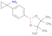 Cyclopropanamine, 1-[4-(4,4,5,5-tetramethyl-1,3,2-dioxaborolan-2-yl)phenyl]-