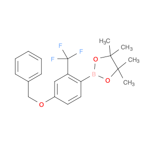 1,3,2-Dioxaborolane, 4,4,5,5-tetramethyl-2-[4-(phenylmethoxy)-2-(trifluoromethyl)phenyl]-