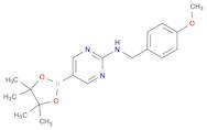 2-Pyrimidinamine, N-[(4-methoxyphenyl)methyl]-5-(4,4,5,5-tetramethyl-1,3,2-dioxaborolan-2-yl)-