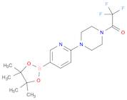 Ethanone, 2,2,2-trifluoro-1-[4-[5-(4,4,5,5-tetramethyl-1,3,2-dioxaborolan-2-yl)-2-pyridinyl]-1-p...