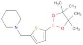 Piperidine, 1-[[5-(4,4,5,5-tetramethyl-1,3,2-dioxaborolan-2-yl)-2-thienyl]methyl]-