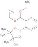 Pyridine, 2-(diethoxymethyl)-3-(4,4,5,5-tetramethyl-1,3,2-dioxaborolan-2-yl)-