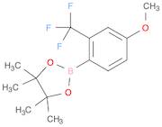 1,3,2-Dioxaborolane, 2-[4-methoxy-2-(trifluoromethyl)phenyl]-4,4,5,5-tetramethyl-