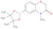 2H-1,4-Benzoxazin-3(4H)-one, 4-methyl-6-(4,4,5,5-tetramethyl-1,3,2-dioxaborolan-2-yl)-