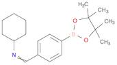 Cyclohexanamine, N-[[4-(4,4,5,5-tetramethyl-1,3,2-dioxaborolan-2-yl)phenyl]methylene]-