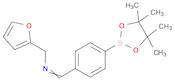 2-Furanmethanamine, N-[[4-(4,4,5,5-tetramethyl-1,3,2-dioxaborolan-2-yl)phenyl]methylene]-