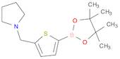 Pyrrolidine, 1-[[5-(4,4,5,5-tetramethyl-1,3,2-dioxaborolan-2-yl)-2-thienyl]methyl]-