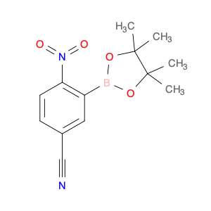 Benzonitrile, 4-nitro-3-(4,4,5,5-tetramethyl-1,3,2-dioxaborolan-2-yl)-