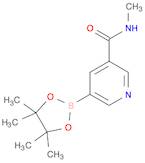 3-Pyridinecarboxamide, N-methyl-5-(4,4,5,5-tetramethyl-1,3,2-dioxaborolan-2-yl)-