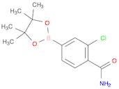 Benzamide, 2-chloro-4-(4,4,5,5-tetramethyl-1,3,2-dioxaborolan-2-yl)-