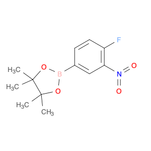 1,3,2-Dioxaborolane, 2-(4-fluoro-3-nitrophenyl)-4,4,5,5-tetramethyl-