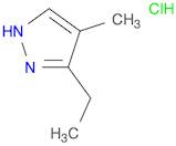 1H-Pyrazole, 3-ethyl-4-methyl-, hydrochloride (1:1)