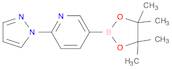 Pyridine, 2-(1H-pyrazol-1-yl)-5-(4,4,5,5-tetramethyl-1,3,2-dioxaborolan-2-yl)-