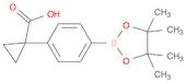 Cyclopropanecarboxylic acid, 1-[4-(4,4,5,5-tetramethyl-1,3,2-dioxaborolan-2-yl)phenyl]-