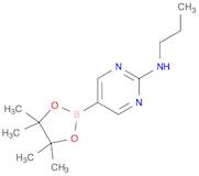 2-Pyrimidinamine, N-propyl-5-(4,4,5,5-tetramethyl-1,3,2-dioxaborolan-2-yl)-