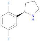 Pyrrolidine, 2-(2,5-difluorophenyl)-, (2R)-