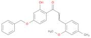 2-Propen-1-one, 1-[2-hydroxy-4-(phenylmethoxy)phenyl]-3-(2-methoxy-4-methylphenyl)-